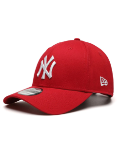 NEW ERA LFS KACKET 9FORTY LEAGUE BASIC NY SCARLET/WHITE