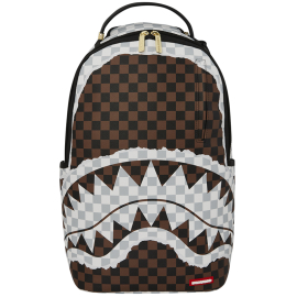 SPRAYGROUND RANAC CREAM AND BROWN TEAR CHECK ZA ŽENE