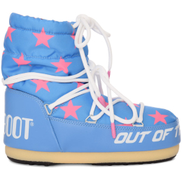 MOON BOOTS ZENSKE MOON BOOT CIZME MB LIGHT LOW STARS ALASKAN BLUE/PINK ZA ŽENE