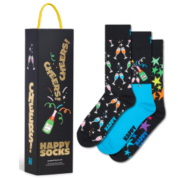 HAPPY SOCKS ?ARAPE 3-PACK CELEBRATIONS SOCKS GIFT SET UNISEX